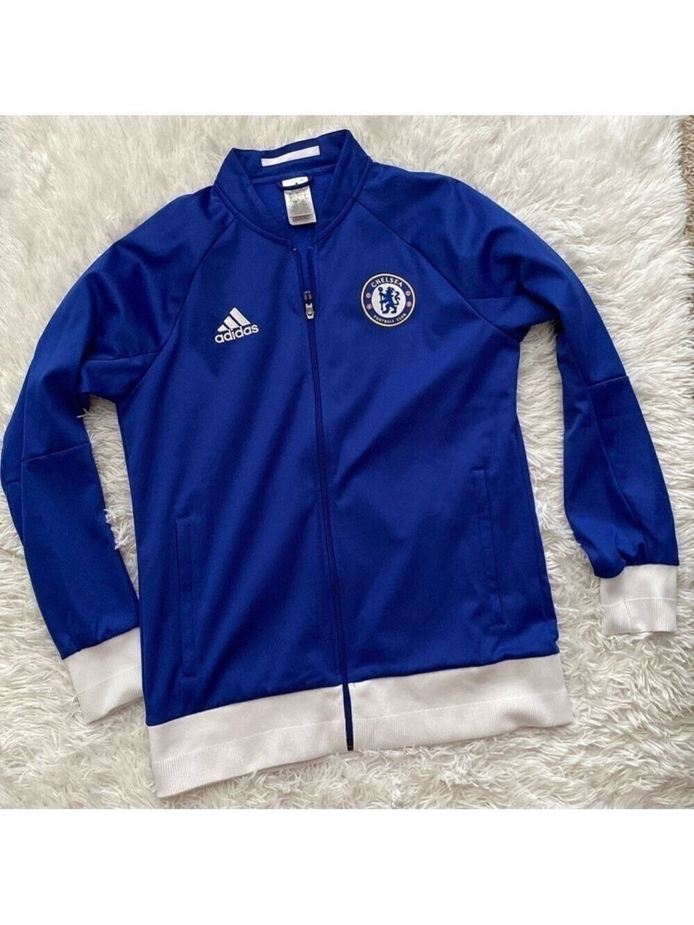 Adidas Chelsea FC soccer jersey jacket